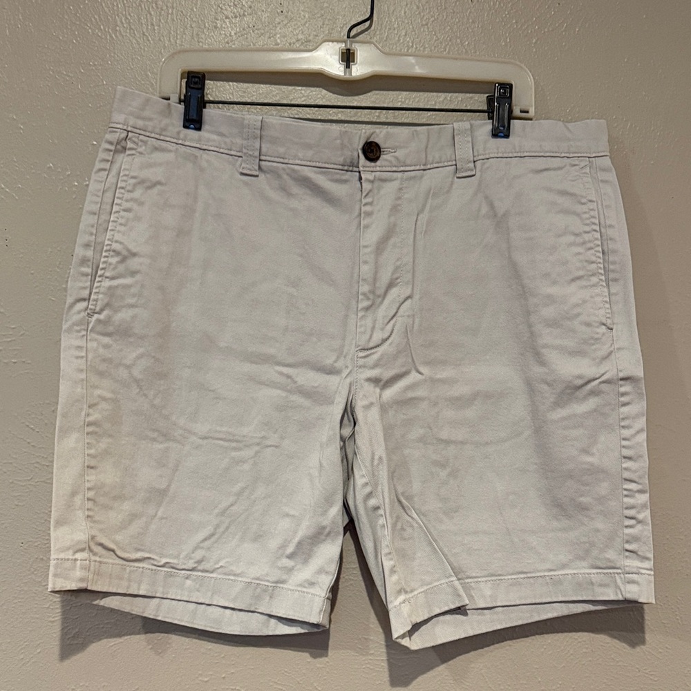 J. Crew Factory Stone Gray Flat Front Shorts